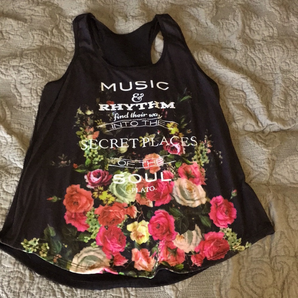Cute Floral Tank